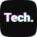 tech news : updates & reviews android application logo